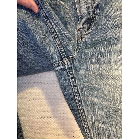 American Eagle Distressed Bootcut Men's Jeans 34x32, tag says 32x34 - Picture 4 of 14